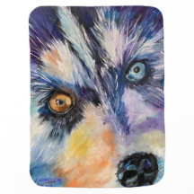 Let's Run Alaskan Baby Blanket