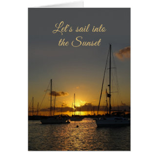 Let's sail into the Sunset Cards