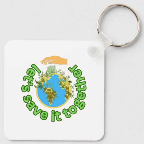 lets save it together keychain