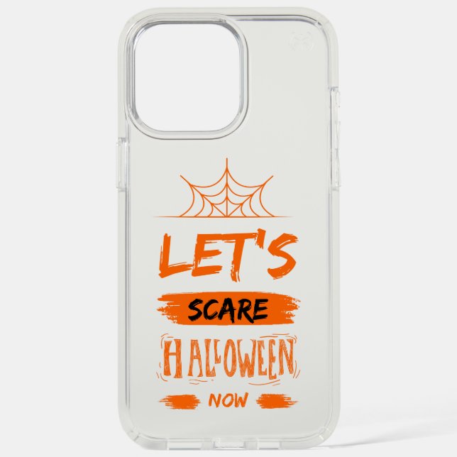 let's scare halloween now speck iPhone case (Front)