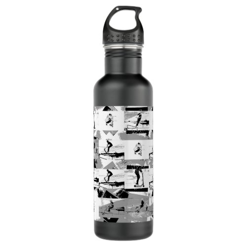Lets Scoot Around _ Stunt Scooter Rider Stainless Steel Water Bottle