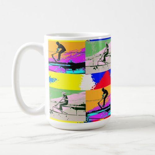 Lets Scoot _ Stunt Scooter Rider Coffee Mug