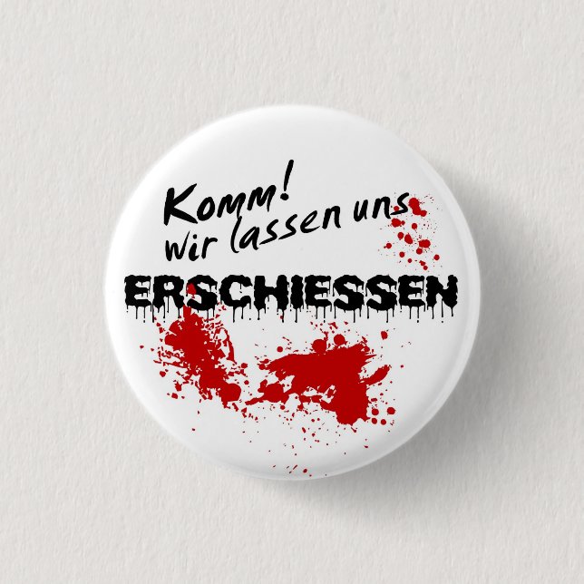 Let's shoot! pinback button (Front)