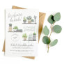Let's Shower The Bride | Boho Style Houseplants Postcard