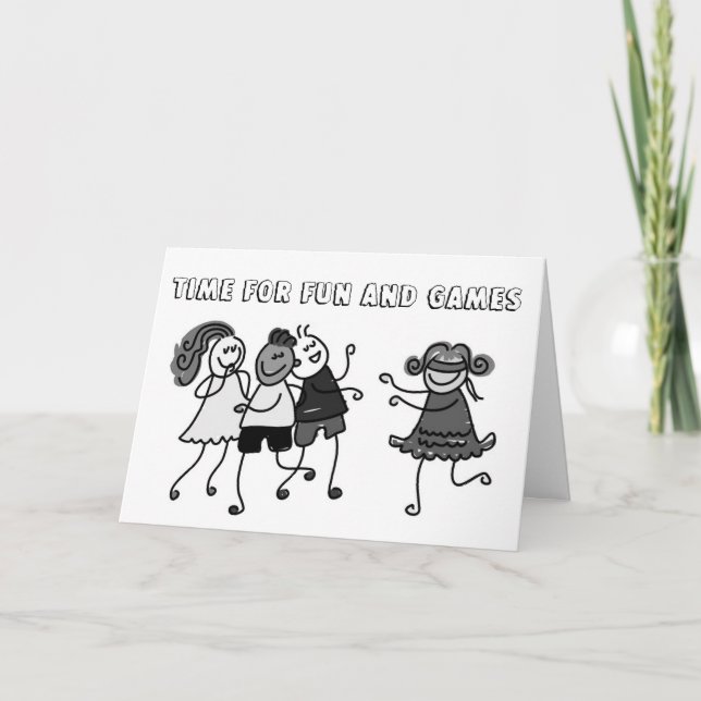 LET'S SING "HAPPY BIRTHDAY" ***TO YOU*** CHILDREN CARD (Front)