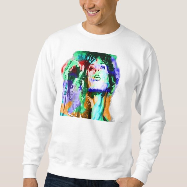 let's sing(jagger) sweatshirt (Front)