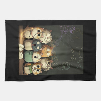 Let's sing out loud and off key kitchen towel