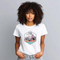 Lets Sleep Under The Stars Camper Camping T-Shirt