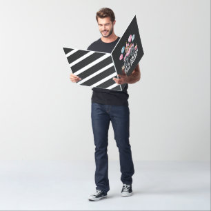 LET'S SMASH THIS PARTY - PINK BEAVER BIRTHDAY CARD