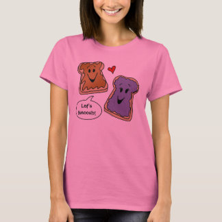 Let's Smoosh Peanut Butter and Jelly Cartoon Shirt
