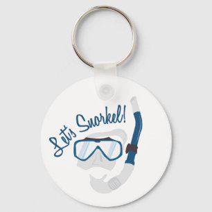 Let's Snorkel! Keychain