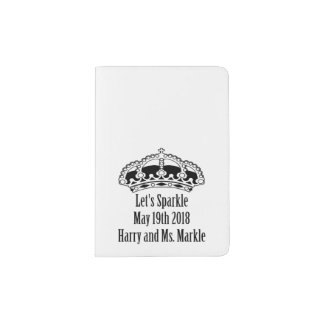 Let's Sparkle Harry & Meghan, May 19th 2018 Passport Holder
