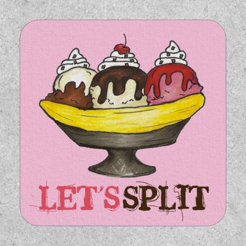 Lets Split Banana Ice Cream Sundae Dessert Foodie Patch
