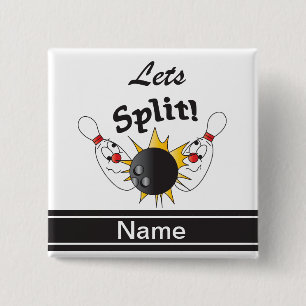 Lets Split Bowling Pins and Ball   DIY Name