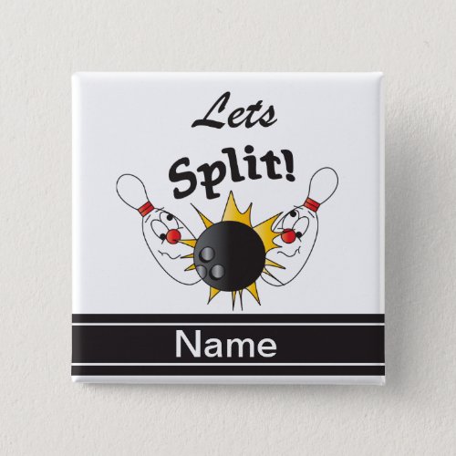 Lets Split Bowling Pins and Ball  DIY Name