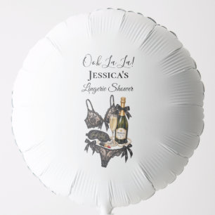 Let's Spoil Her Bra Lace Lingerie Bridal Shower Balloon