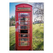 Let's stay in touch (Front)