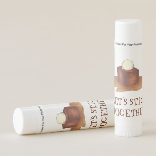 Lets Stick Together British Sticky Toffee Pudding Lip Balm