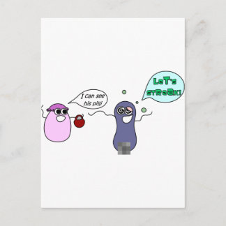 Let's Streak Postcard