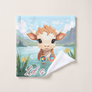 Let's swim wash cloth