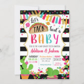 Let's Taco About A Baby Shower Invitation (Front)