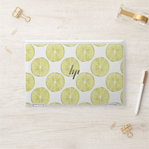 Let's Taco About It   Lime Pattern HP Laptop Skin