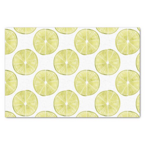 Lets Taco About It  Lime Pattern Tissue Paper