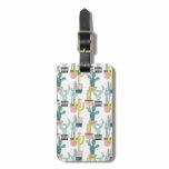 Let's Taco About Love | Cactus Pattern Bag Tag Let's Taco About Love | Cactus Pattern Bag Tag