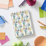 Let's Taco About Love | Cactus Pattern iPad Pro Cover<br><div class="desc">Enjoy this fresh creative llama design on a product or wallart piece to enhance and add to the world around you. Artist: Grace Popp</div>