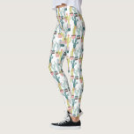 Let's Taco About Love | Cactus Pattern Leggings<br><div class="desc">Enjoy this fresh creative llama design on a product or wallart piece to enhance and add to the world around you. Artist: Grace Popp</div>