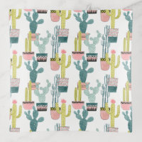 Let's Taco About Love | Cactus Pattern