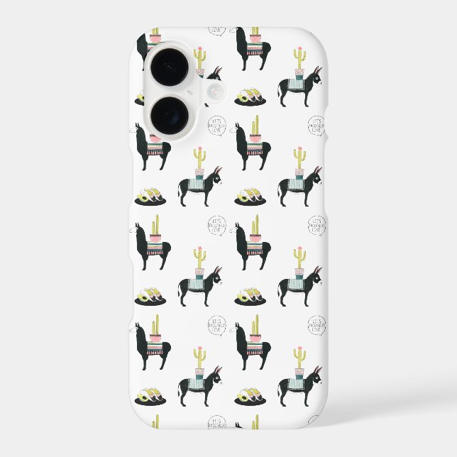 Let's Taco About Love Iphone Case (Back)
