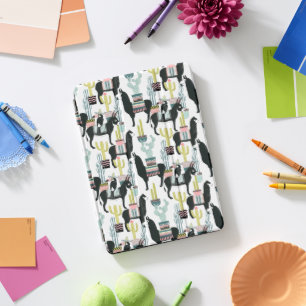 Let's Taco About Love   Llama & Donkey Pattern iPad Pro Cover