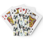 Let's Taco About Love | Llama & Donkey Pattern Playing Cards Let's Taco About Love | Llama & Donkey Pattern Playing Cards