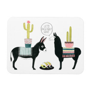 Let's Taco About Love Magnet