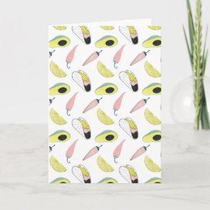 Let's Taco About Love Taco Element Circle Card