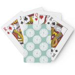 Let's Taco About Love | Teal Lime Pattern Playing Cards Let's Taco About Love | Teal Lime Pattern Playing Cards