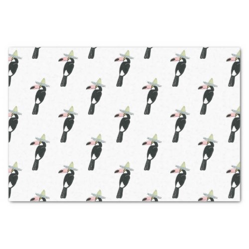 Lets Taco About Love  Toucan Sombrero Tissue Paper