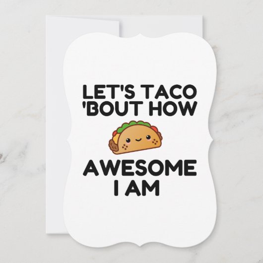 Let's Taco 'Bout (Front)