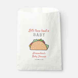 Let's Taco Bout A Baby Shower Favor Bag