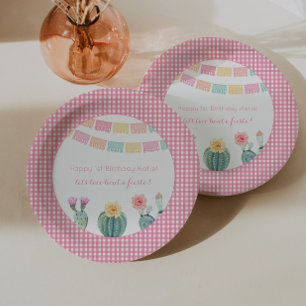 let's taco bout a Fiesta Cactus Papel Picado Paper Plates