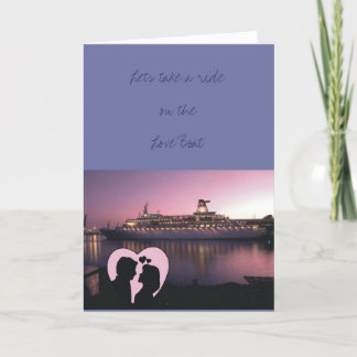 Lets take a ride on the Love Boat Holiday Card