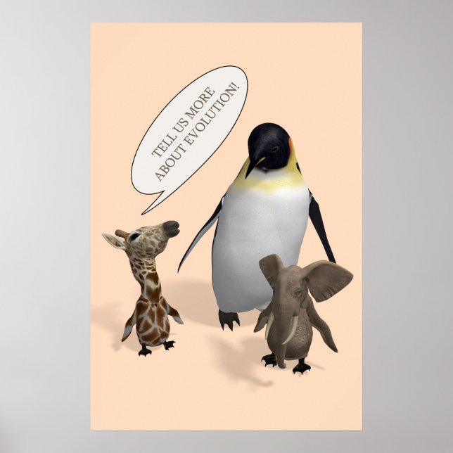 Let's Talk About Evolution Poster (Front)