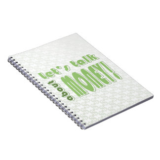 Let's talk about money notebook