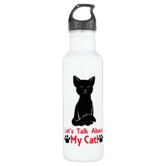 Let's Talk About My Cat Water Bottle