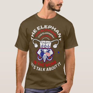 Lets Talk About The Elephant In The Womb Feminist T-Shirt