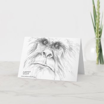Let's Talk Bigfoot Note Cards by letstalkbigfoot at Zazzle