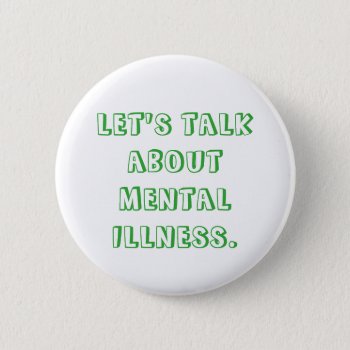 Let's Talk Button by frickyesfeminism at Zazzle