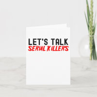 Lets Talk Serial Killers, Lets Watch Scary Movies