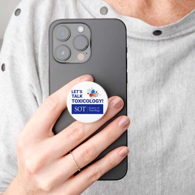 Let's Talk Toxicology PopSocket (Hand)